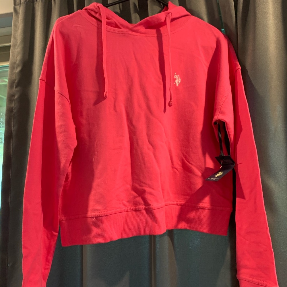 U.S Polo Assn. Pink Hoodie